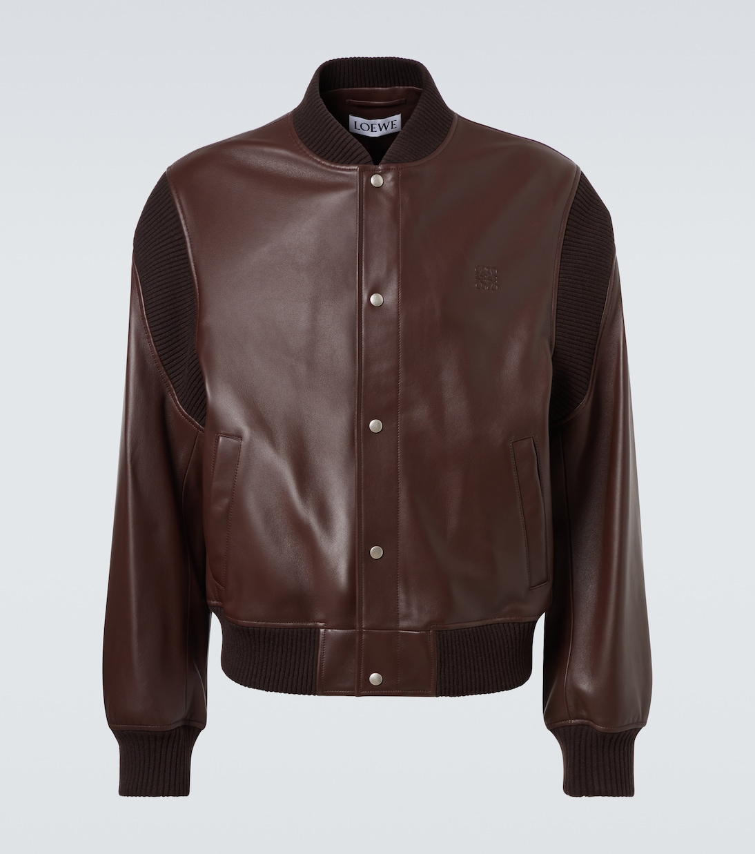 

Кожаная куртка-бомбер Anagram Loewe, Chocolate Brown
