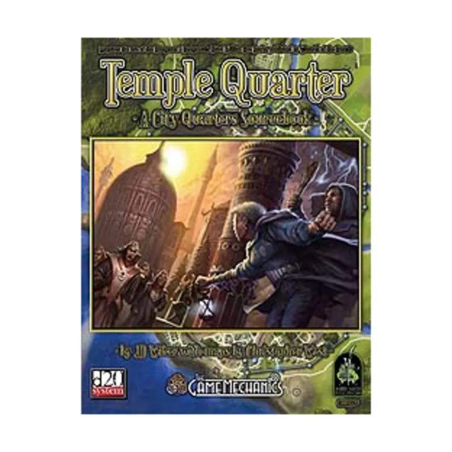 

Temple Quarter - A City Quarters Sourcebook, Fantasy Supplements (Green Ronin Publishing) (d20), мягкая обложка