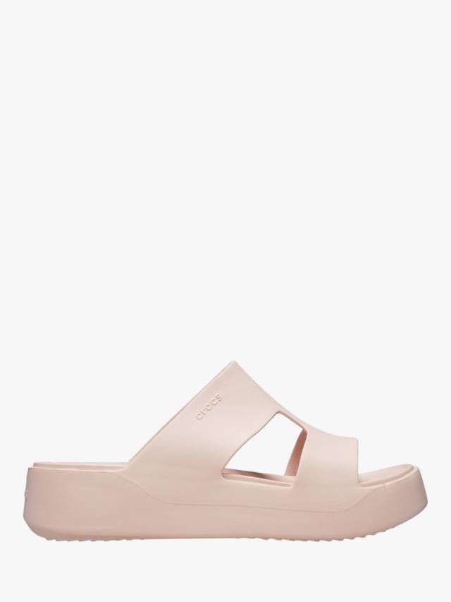 Getaway Platform H-Strap мюли Crocs, Natural