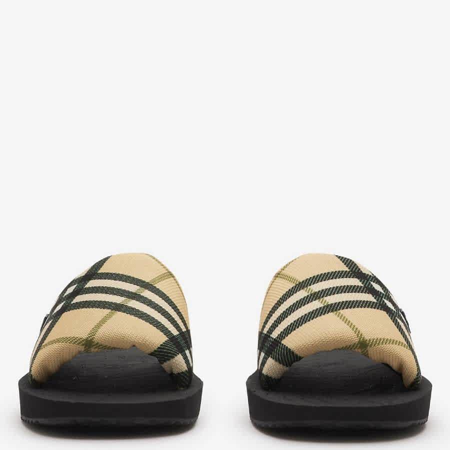 Burberry Check Trek Slides, Grain Ip Check — фото 2