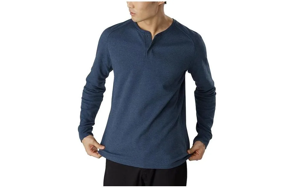 Футболка Covert LT с круглым вырезом, умеренный прямой крой Arcteryx, Dark Blue/Dusk Heather