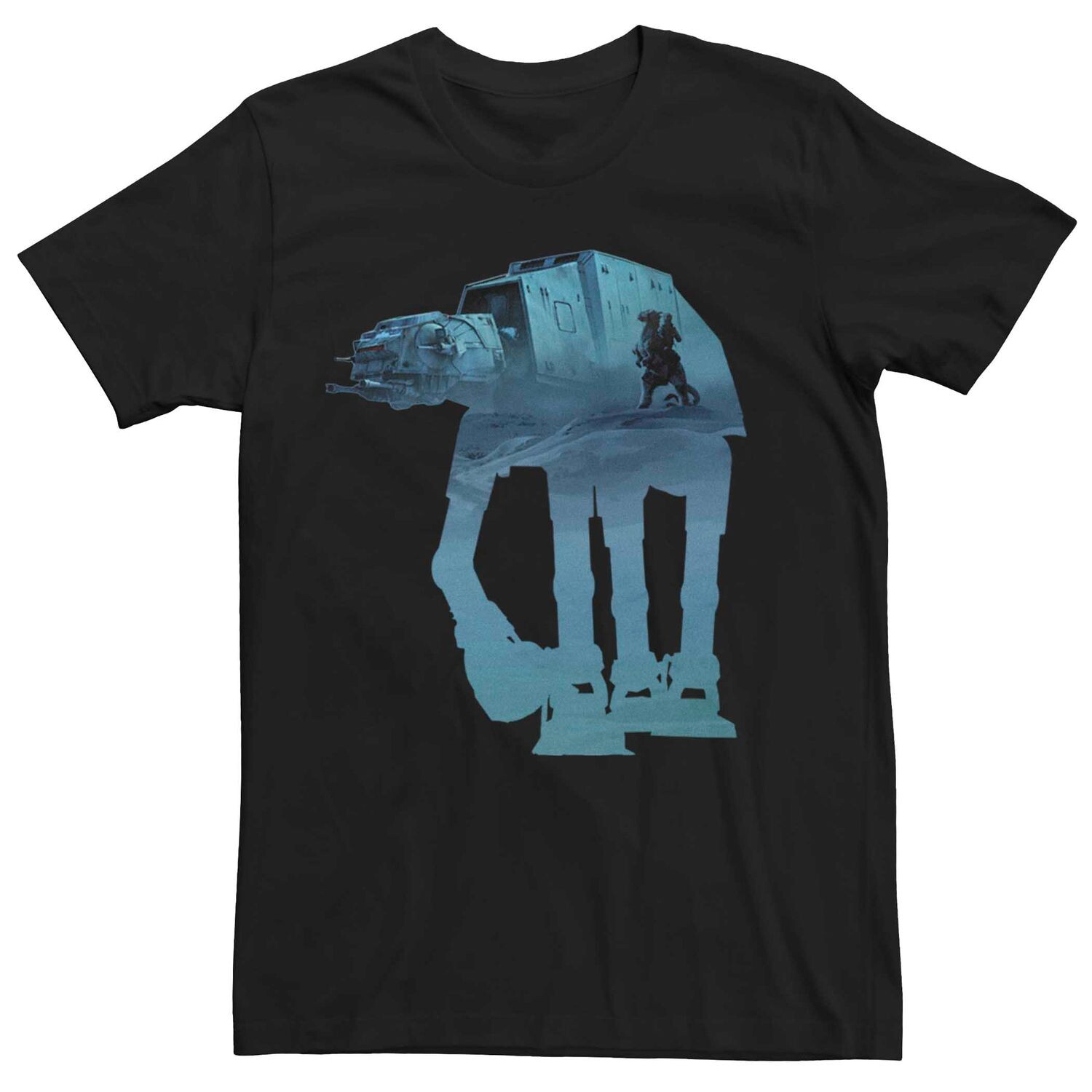 

Мужская футболка с графическим рисунком «Звездные войны At-At Tauntaun» Licensed Character