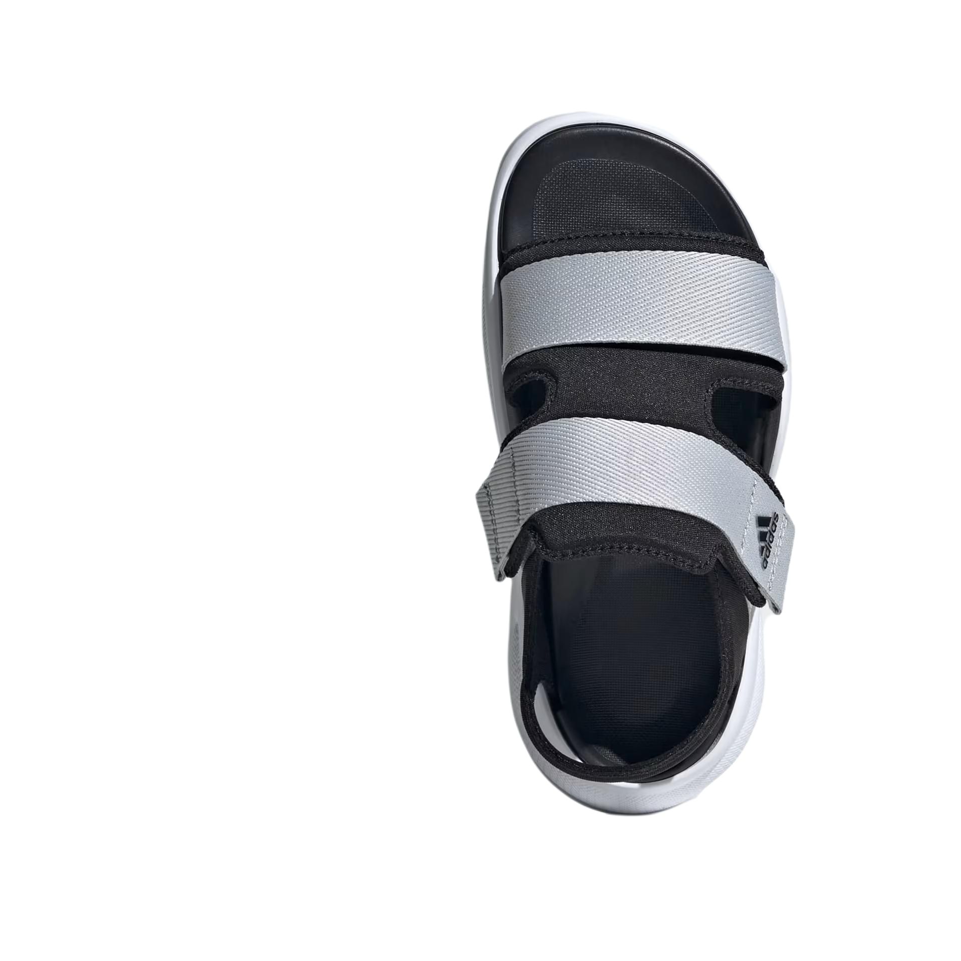 Детские сандалии Mehana Slip Resistant Shock Absorbers черно-серые для детей 3-7 лет Adidas — фото 3