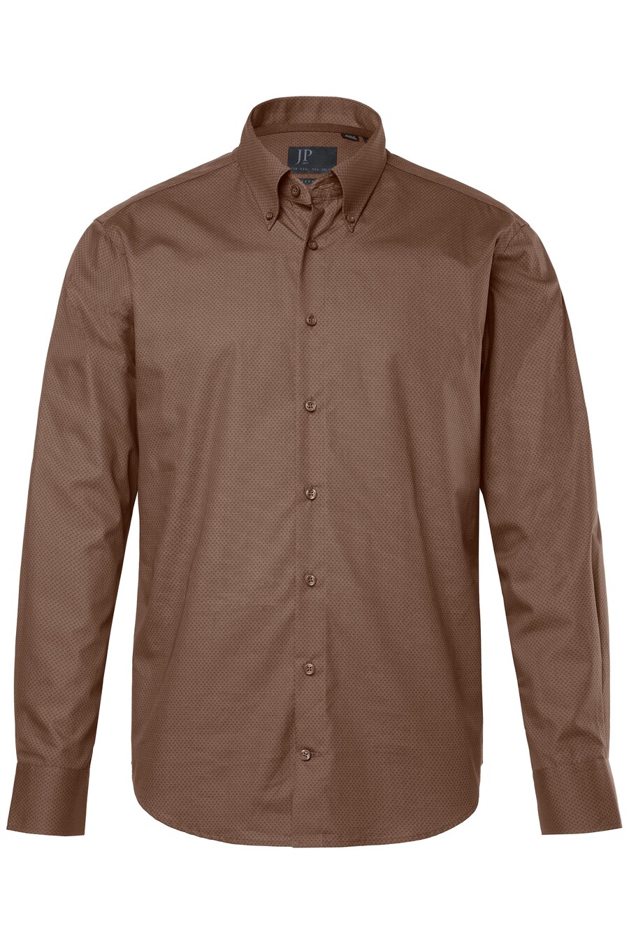 

Рубашка на пуговицах классического кроя JP1880, Brown