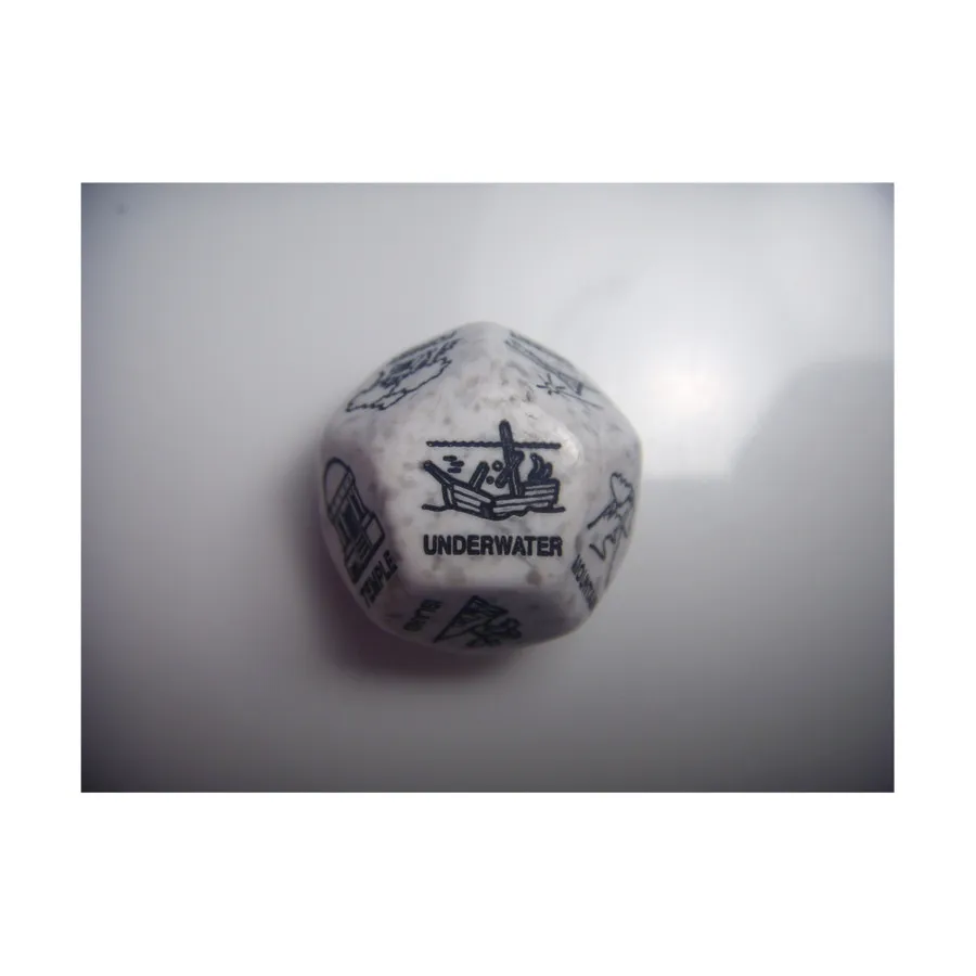 

d12 Местоположение подземелья, Assorted Dice (Just Games Rochester)