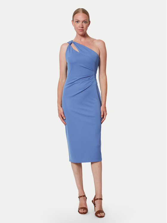 

Коктейльное платье облегающего кроя 253903046004 Lauren Ralph Lauren, синий