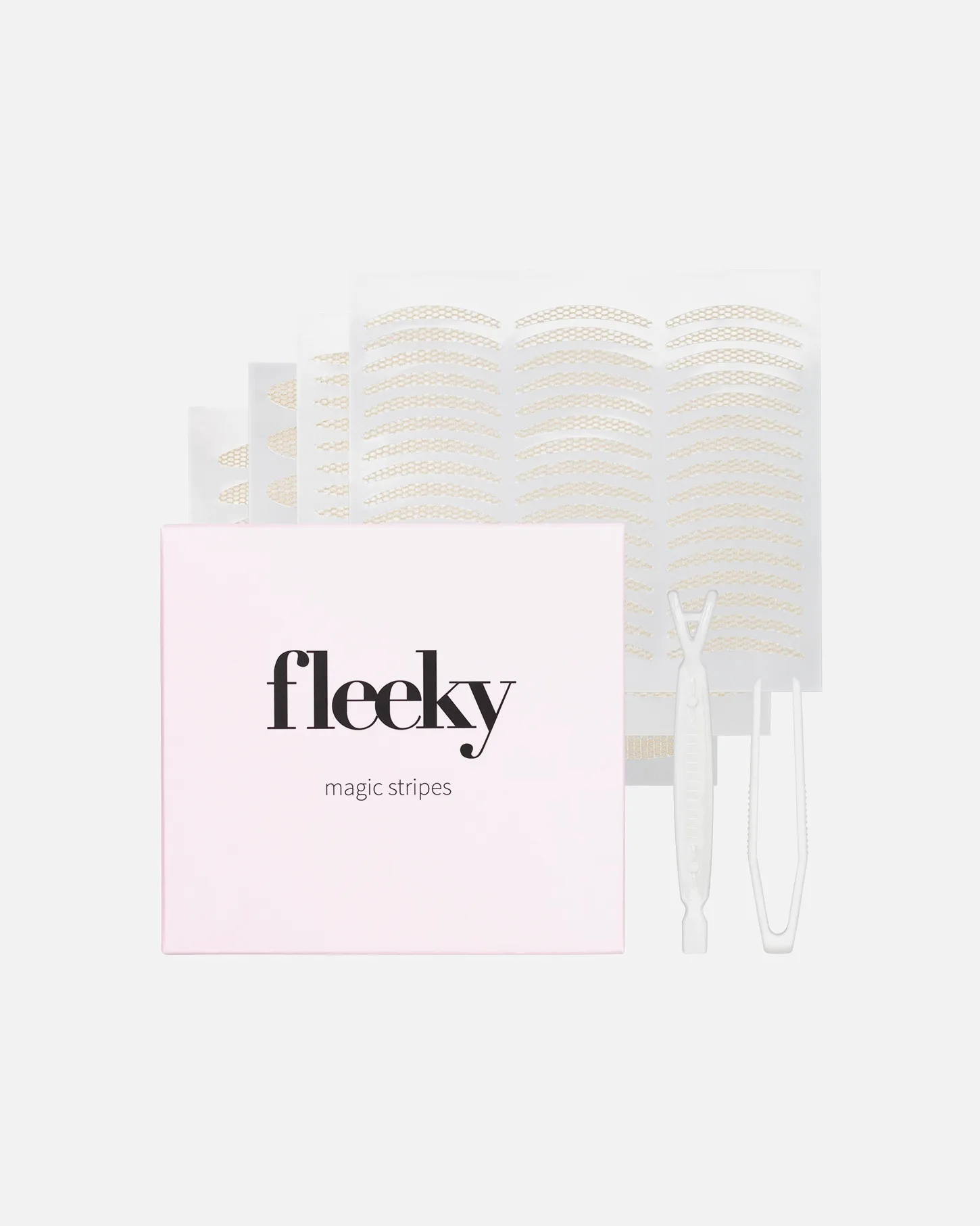 Накладки на глаза, наклейки-полоски для нависших век Fleeky, mix, 1 шт