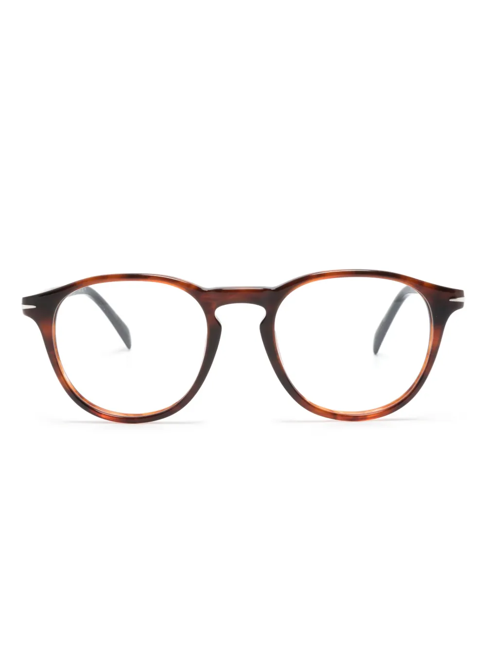 

Солнцезащитные очки в круглой оправе Eyewear by David Beckham, коричневый