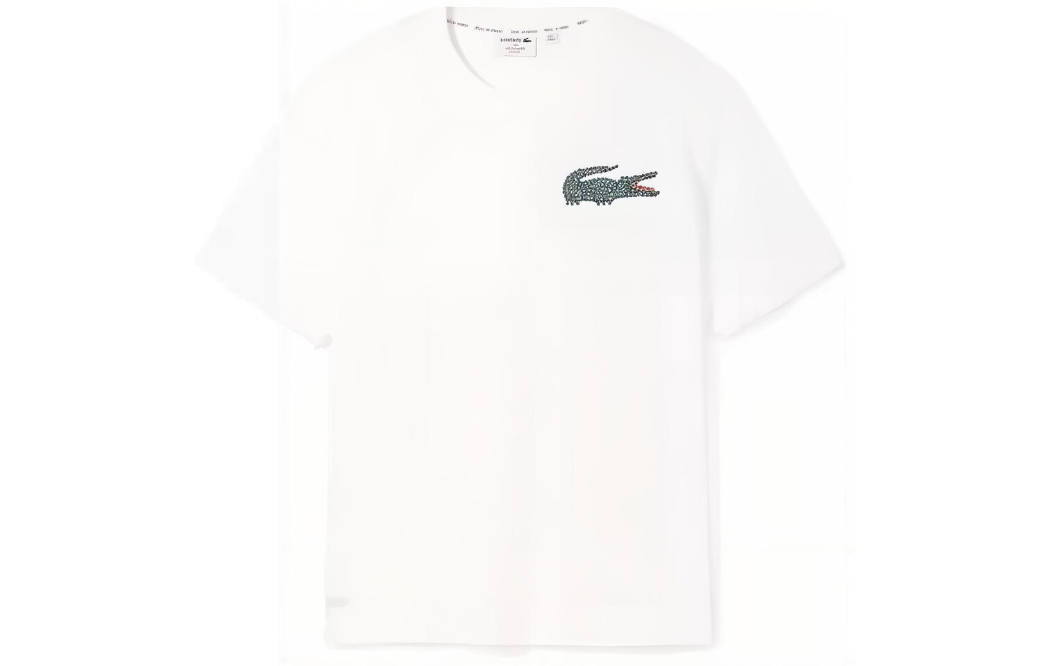 

Футболка мужская белая Lacoste, белый
