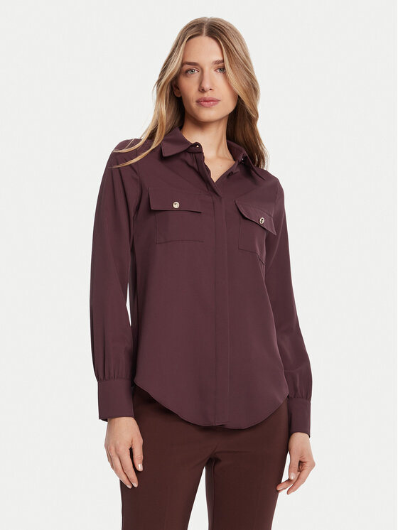 

Рубашка regular fit CFC0125777003 Rinascimento, коричневый