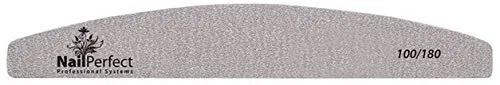 Пилка для ногтей NailPerfect Files Halfmoon 100/180 Nail Perfect
