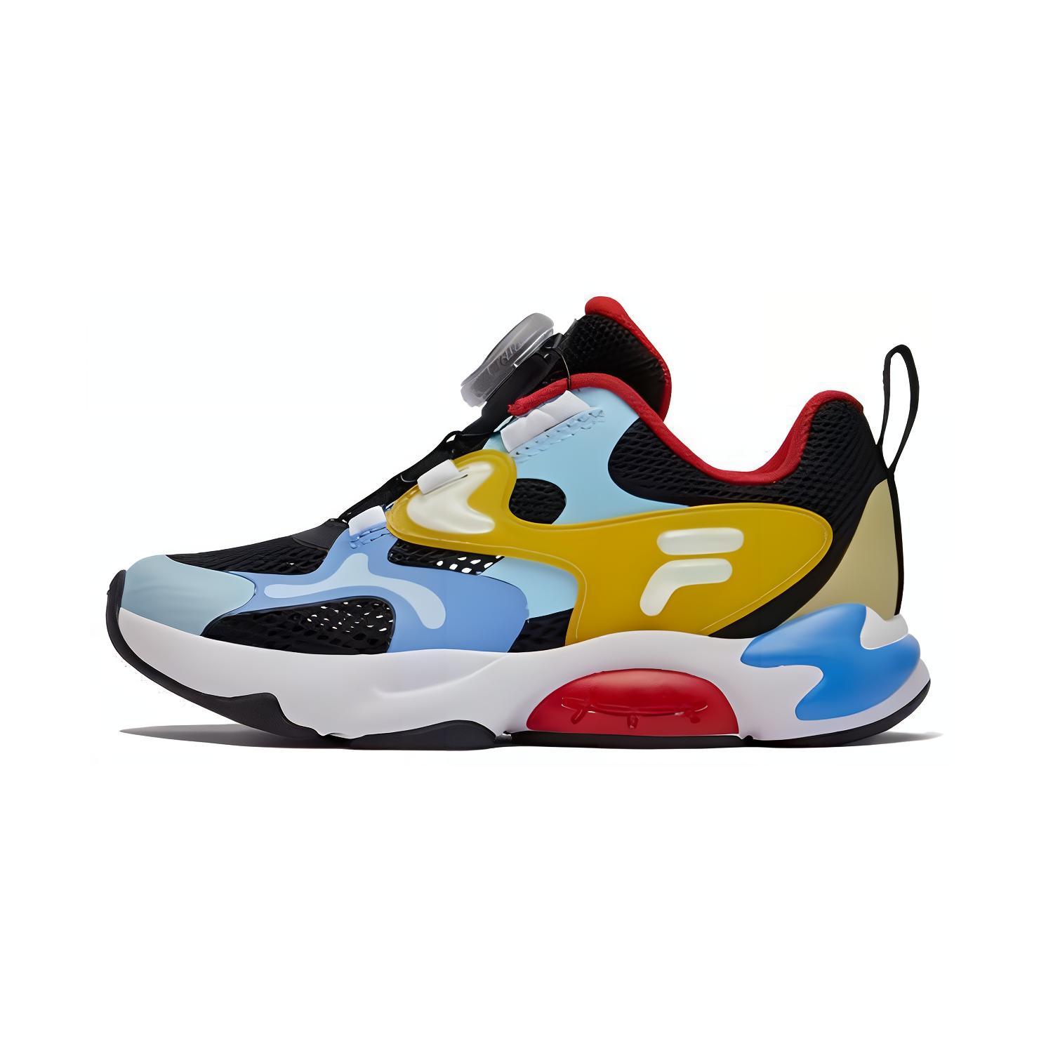 

FILA KIDS Низкие детские кроссовки для бега, черно-синие, для детей 3–7 лет