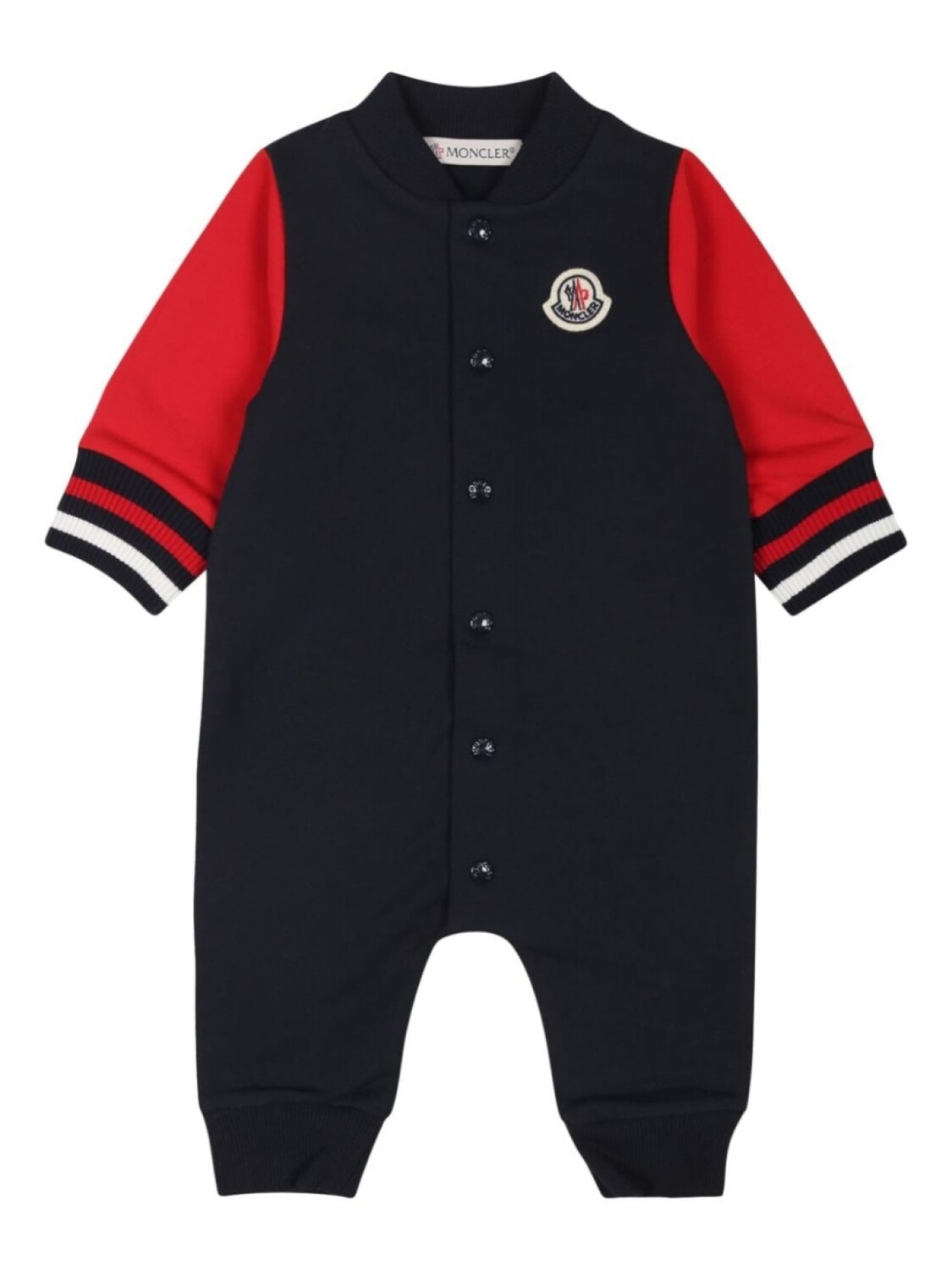 

Moncler Enfant пижама с нашивкой-логотипом, синий