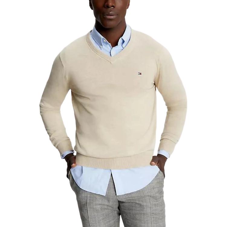 

Tommy Hilfiger Свитер мужской бежевый