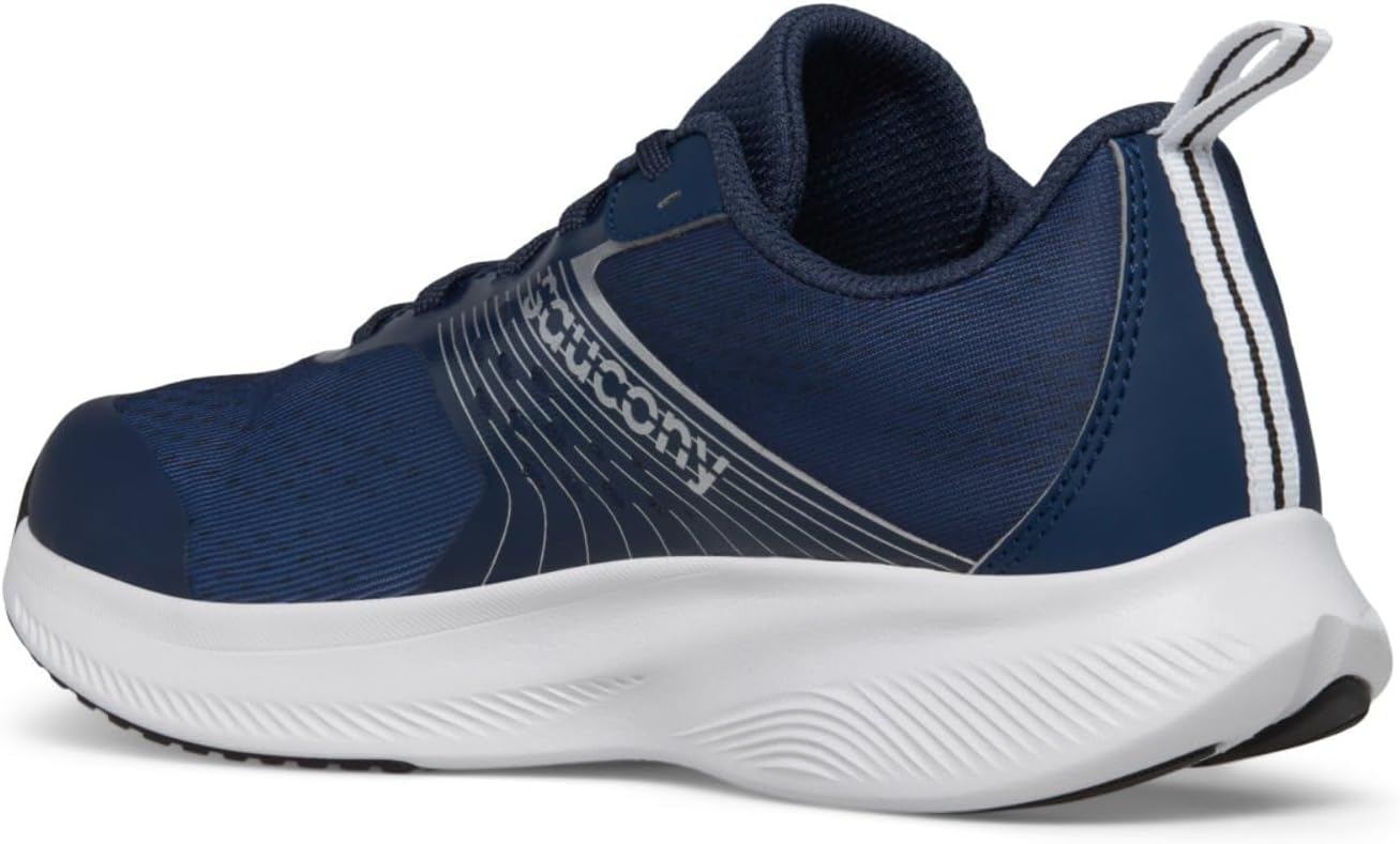 Детские кроссовки Saucony Unisex-Child Ride Kidz, темно-синий — фото 4