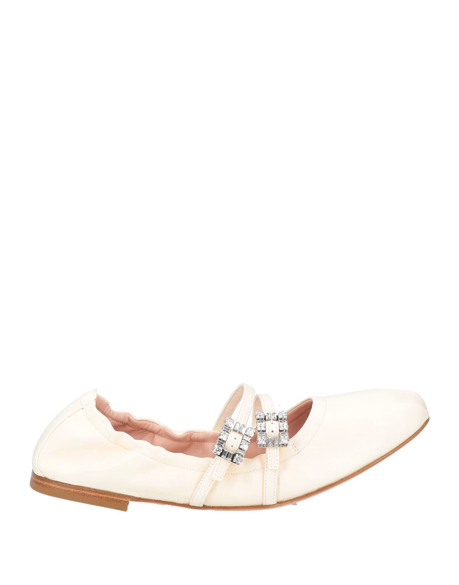 Балетки Roger Vivier, кремовый