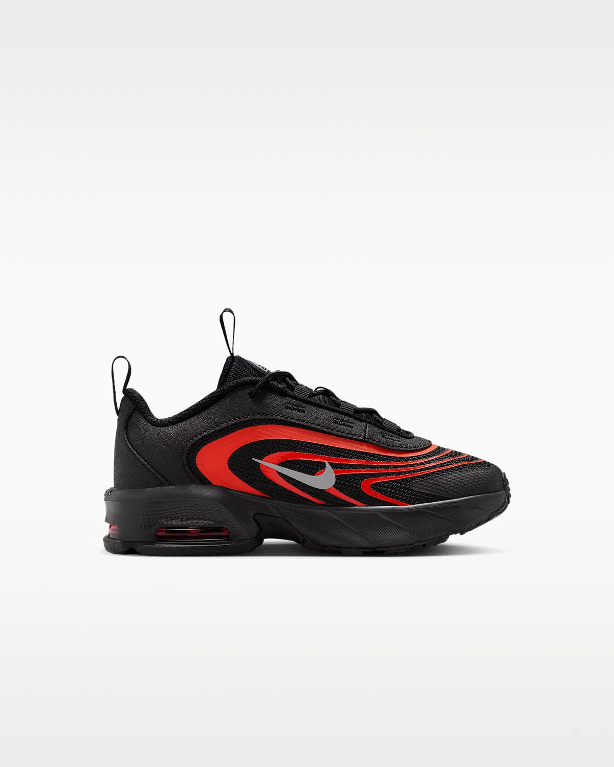 Детские кроссовки Nike Air Max Fire, Black/Picante Red/Smoke Grey — фото 3