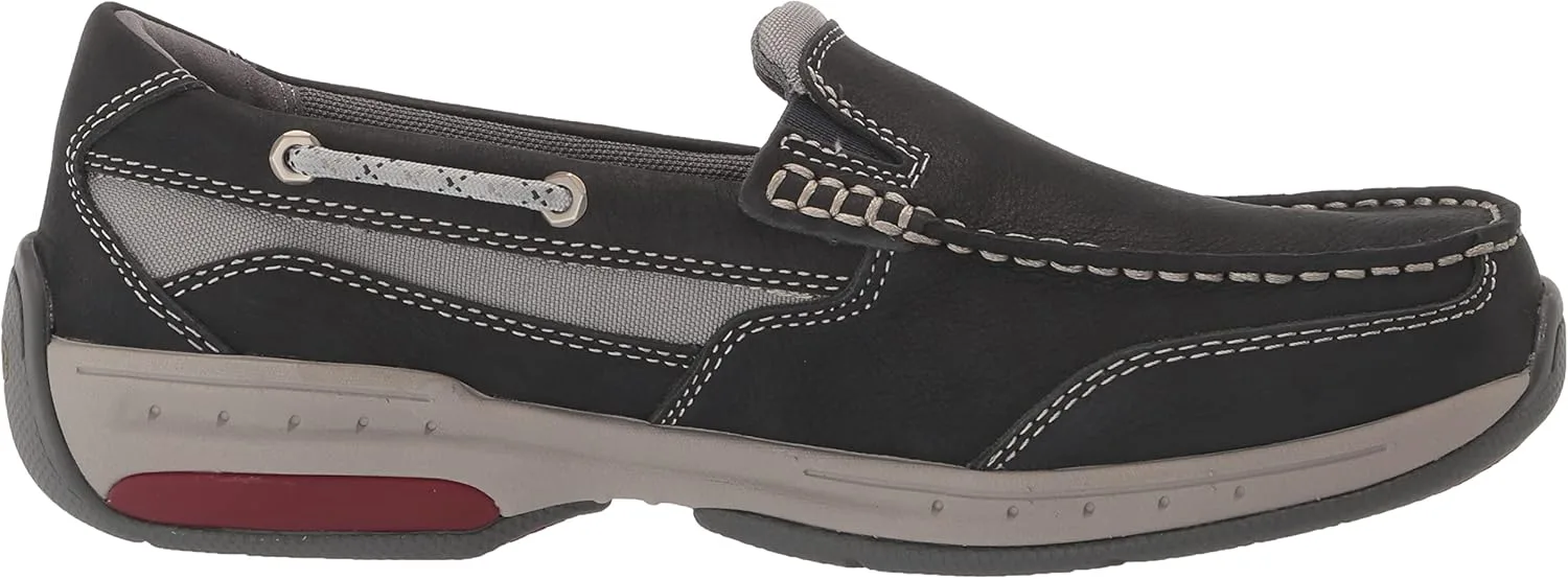 Мужские лодочные туфли Dunham Mens Captain Venetian, темно-синий — фото 2