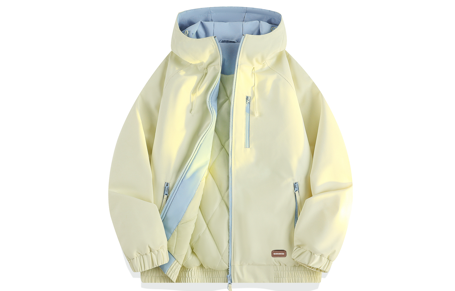 

КККуртка Huichо Riding The Wind Collection Unisex WARRIOR, 鹅黄【升级防水加厚棉服】