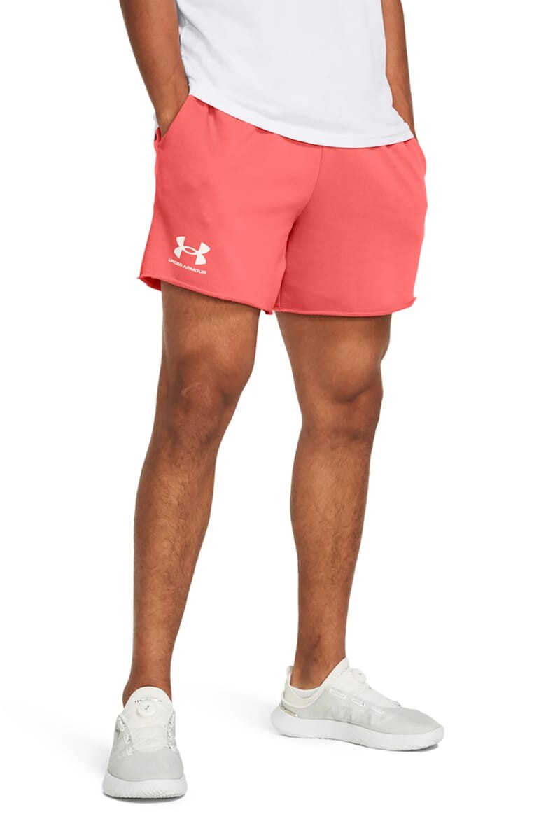 

Спортивные шорты Rival Terry с завязками Under Armour, белый
