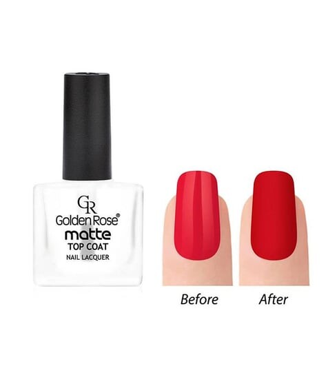 

Отвердитель матового лака для ногтей, 10,5 мл Golden Rose, Matte Top Coat