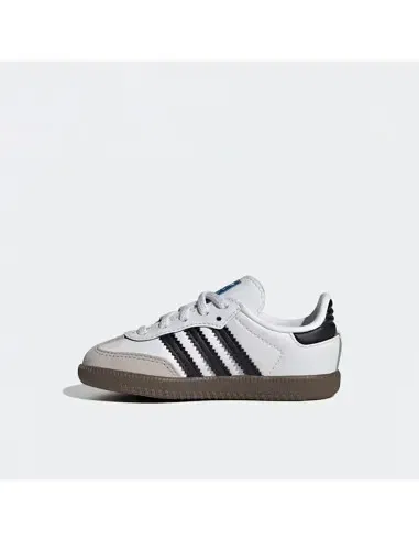 Кроссовки низкие Samba, Adidas, белый/черный/резина