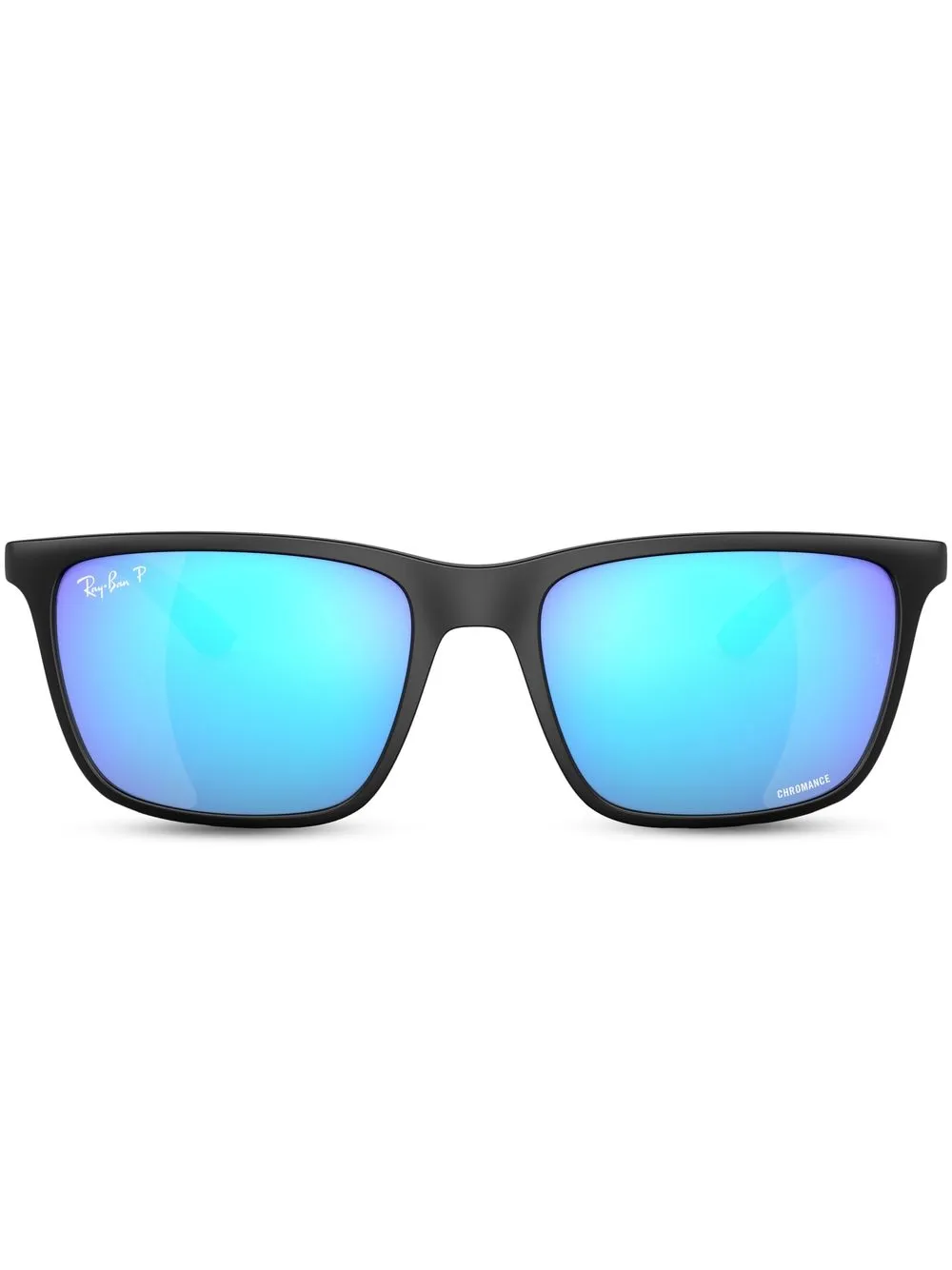 

Солнцезащитные очки в прямоугольной оправе Ray-Ban, черный