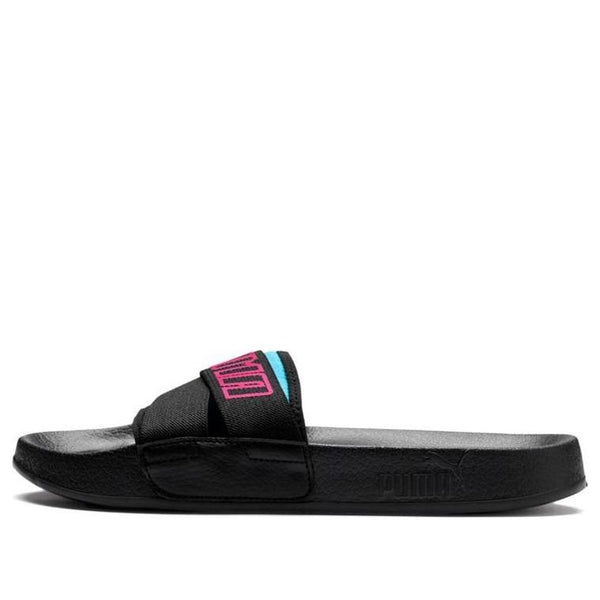Тапочки leadcat trailblazer slide black/pink Puma, черный