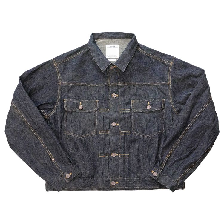

Куртка Visvim Social Sculpture 101x Jacket 'Raw Mud', синий