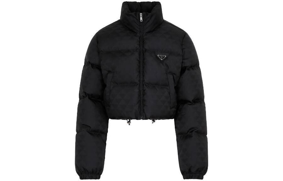 

Пальто женское Prada Cropped, черный