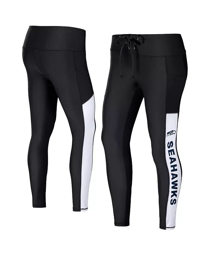 

Женские черные леггинсы Seattle Seahawks WEAR by Erin Andrews