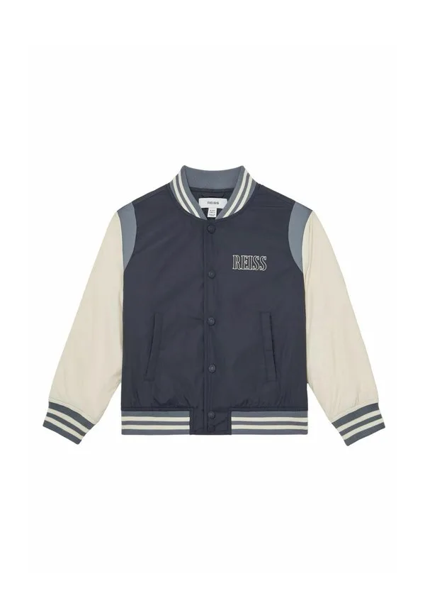 Куртка-Бомбер roy с цветовыми блоками Reiss, Navy