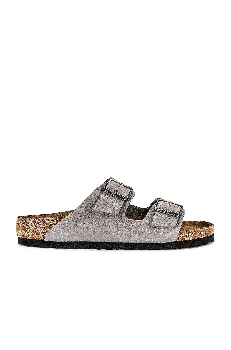 

Шлепанцы мужские Arizona Birkenstock, цвет Desert Buck & Whale Gray