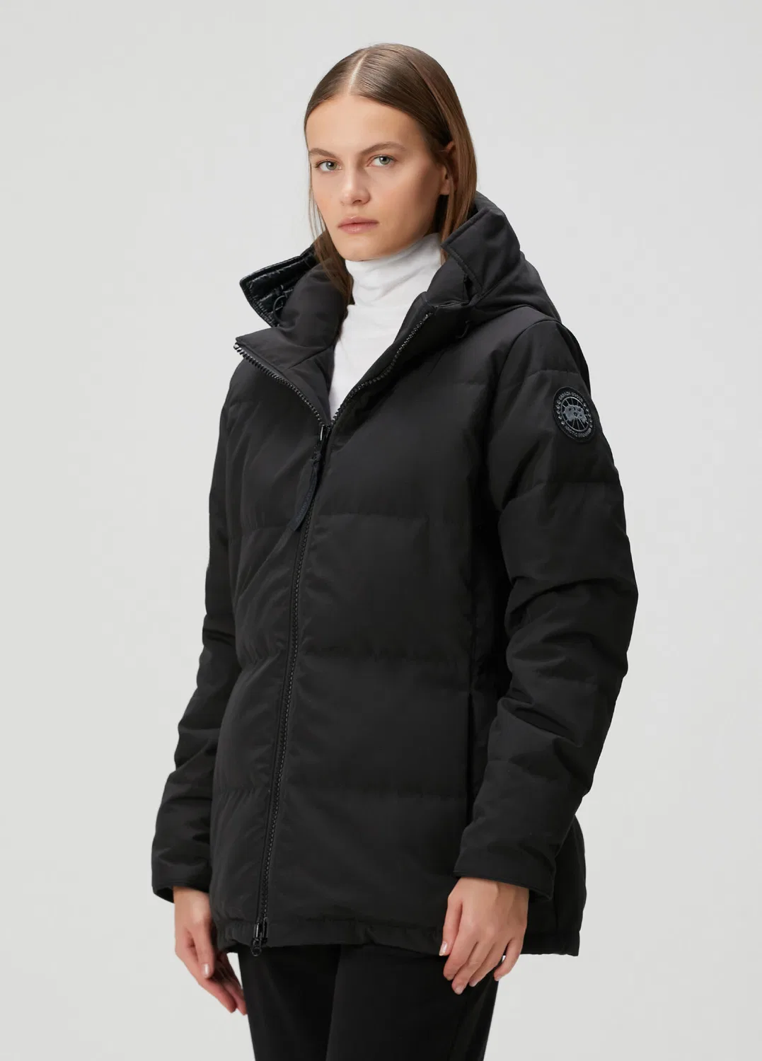 Пуховик Canada Goose, черный — фото 3