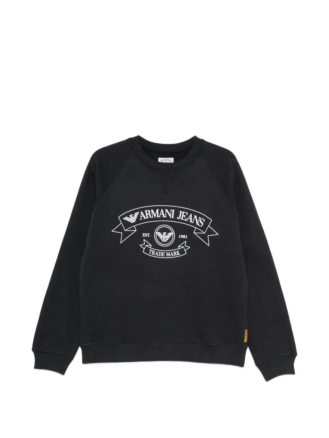 Emporio Armani Свитер с логотипом, синий