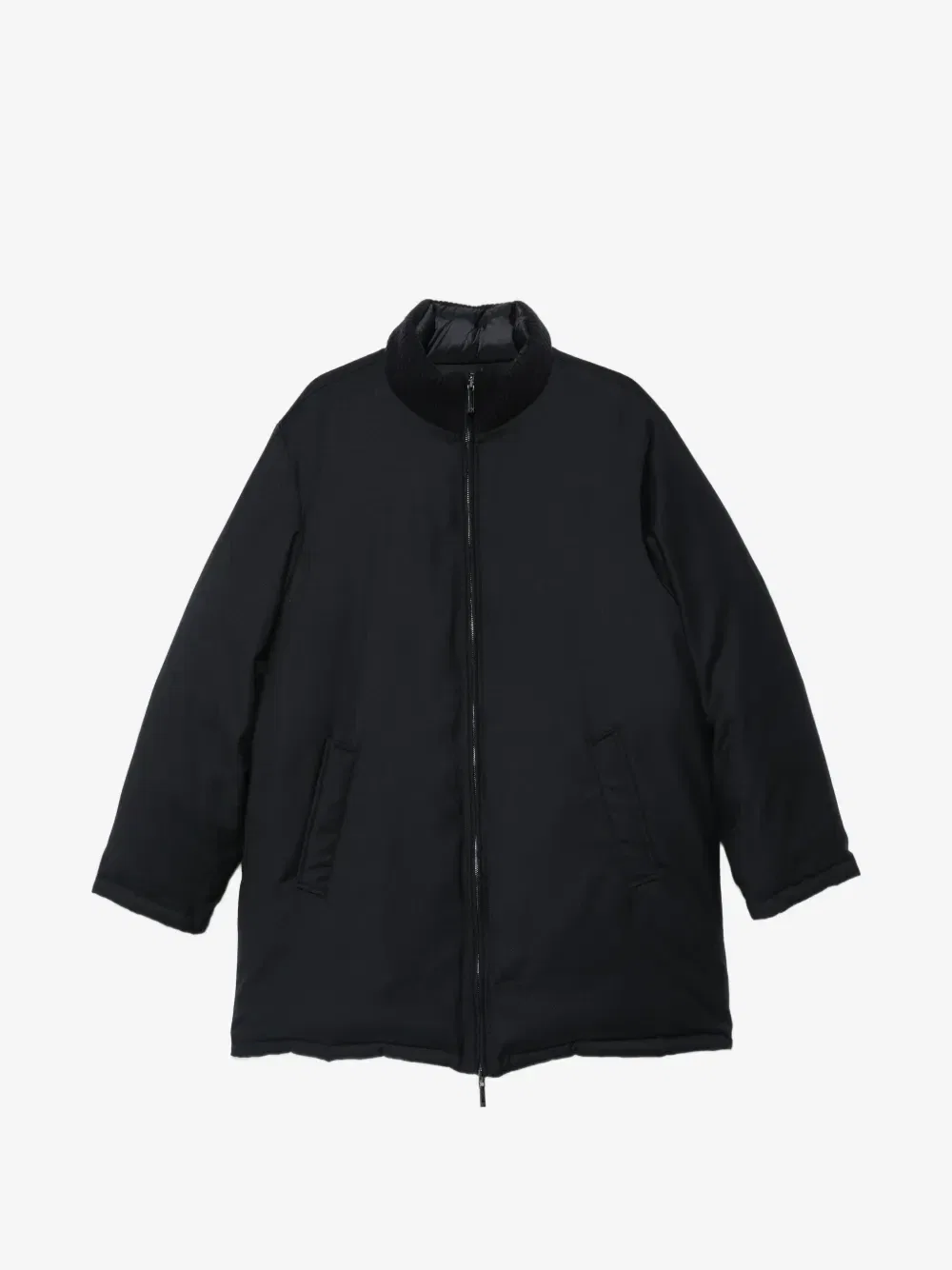 Двусторонняя куртка с подкладкой EMPORIO ARMANI, синий