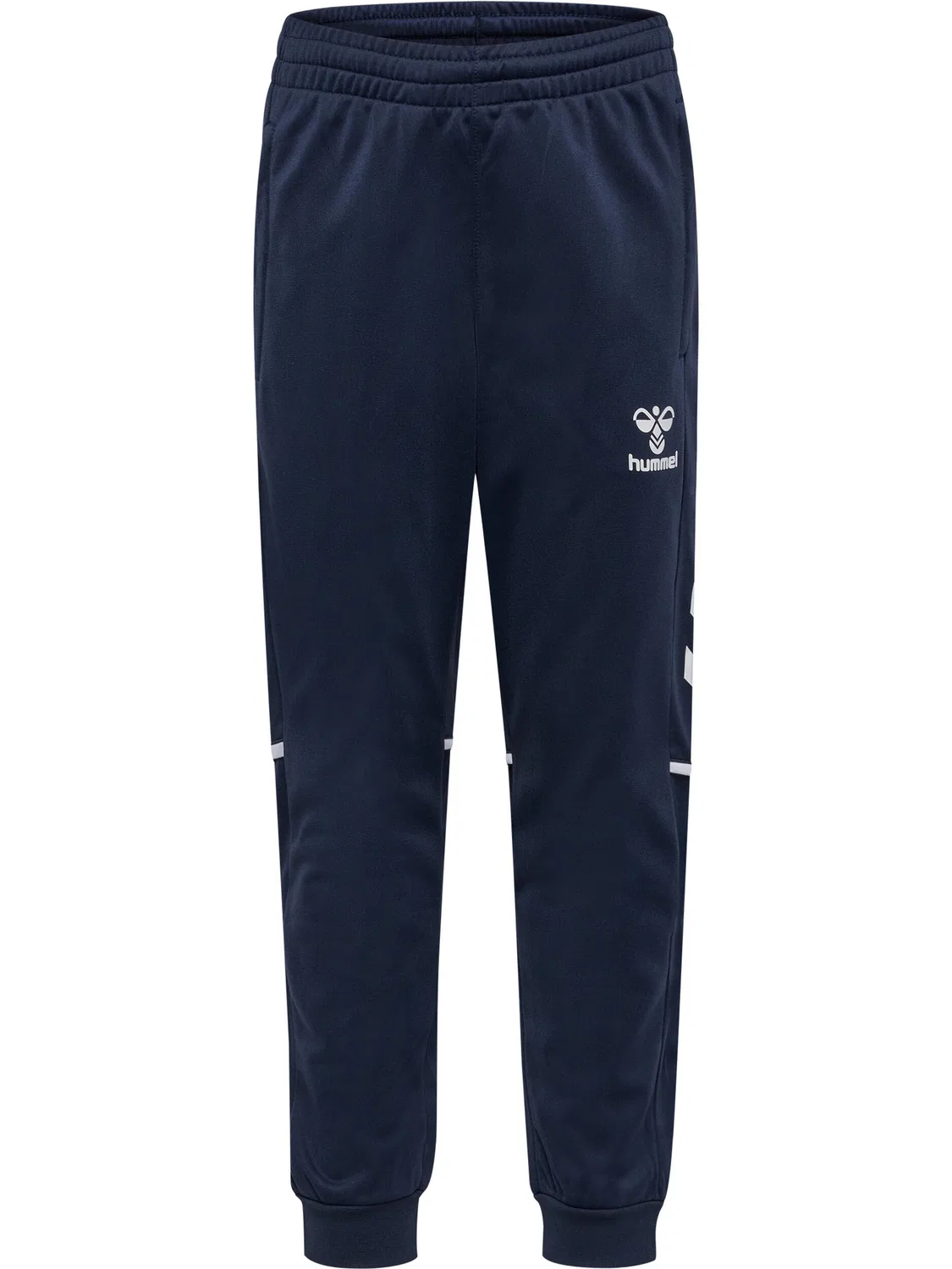 Детские штаны hmlCORE 2.0 Track Pants Kids Hummel, Mitternachtsindigo / Weiss — фото 2