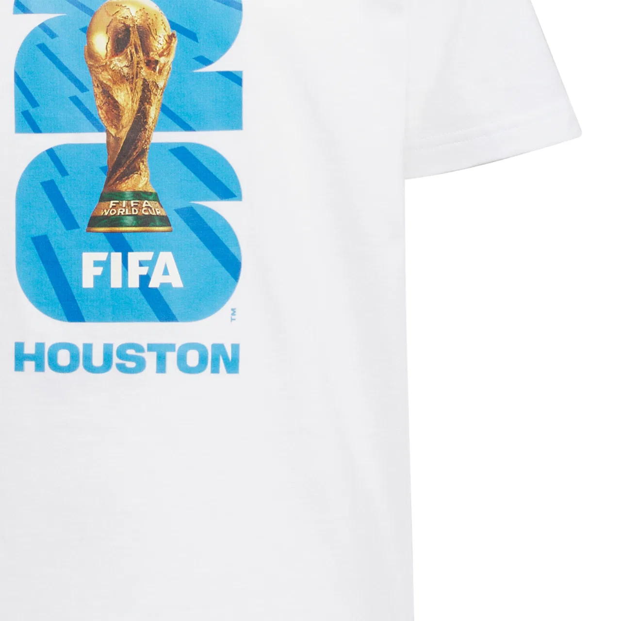 Футболка для мальчиков FIFA World Cup 26 Host City Houston Adidas, белый — фото 2