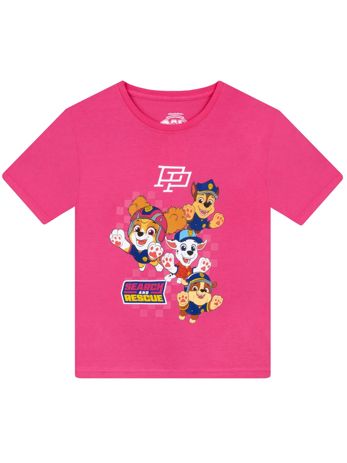Футболка с персонажами PAW Patrol Character, розовая