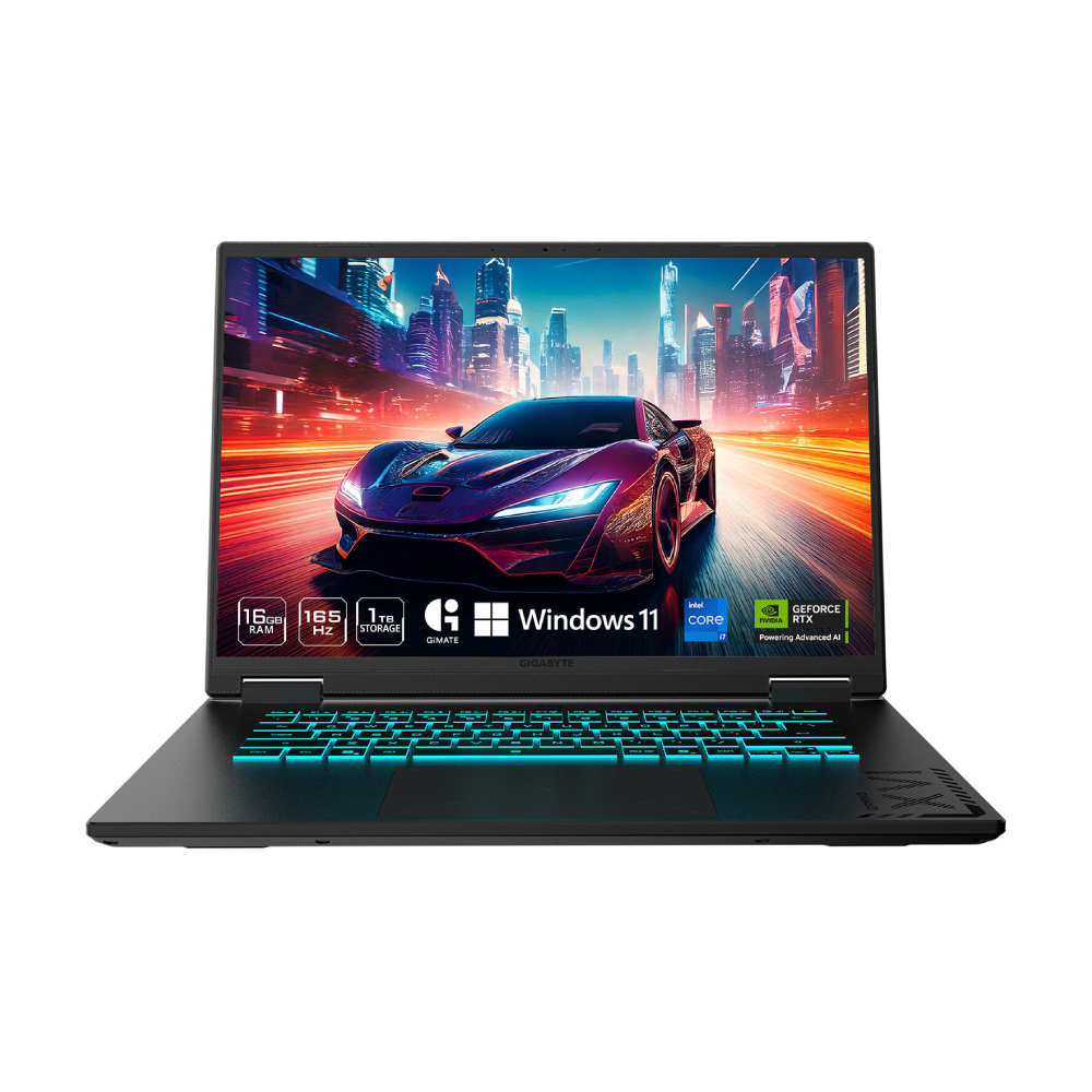 

Ноутбук Gigabyte GAMING A16 CVH, 16", 16 ГБ/1 ТБ, i7-13620H, RTX 5060, черный, английская клавиатура
