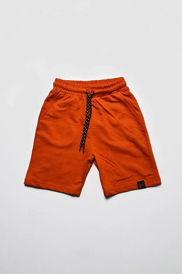 Детские шорты для мальчиков с принтом Basics Cloise, Orange