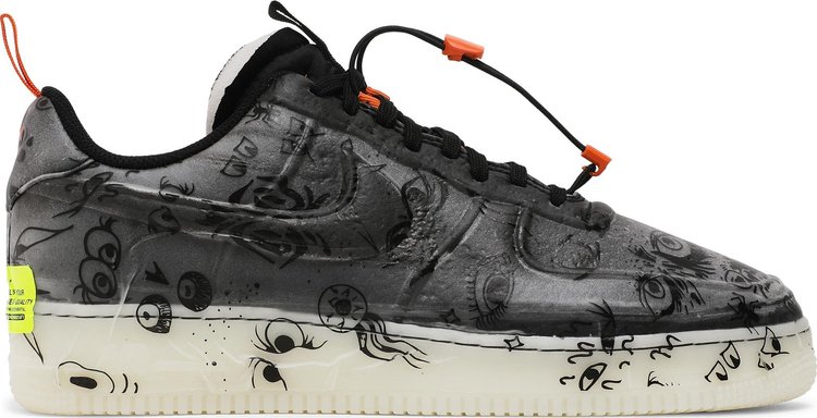 Кроссовки Nike Air Force 1 Experimental 'Halloween', оранжевый - фото