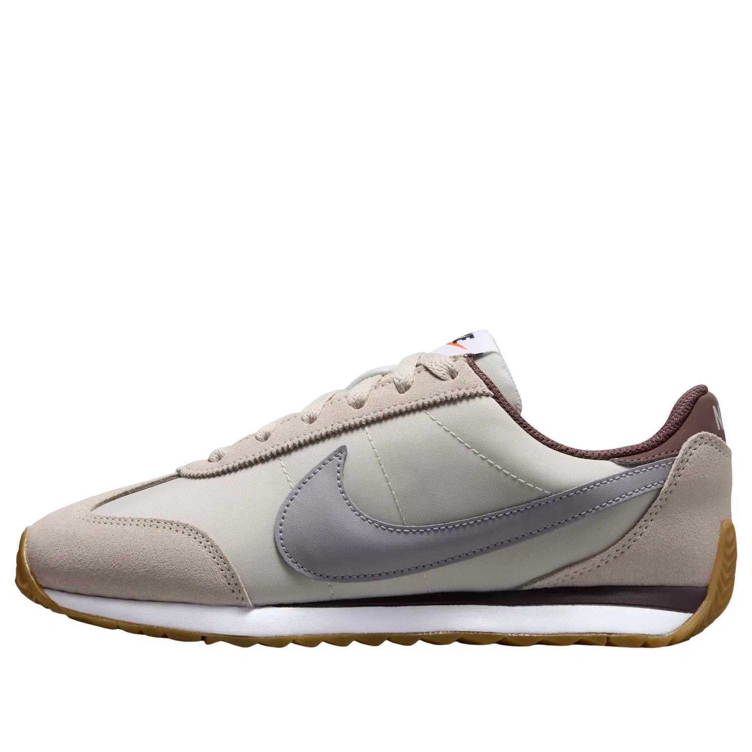 Детские кроссовки с текстильным верхом Pacific 'Light Orewood Brown' Nike, Light Orewood Brown/Tattoo/Safety Orange/Silver Lilac