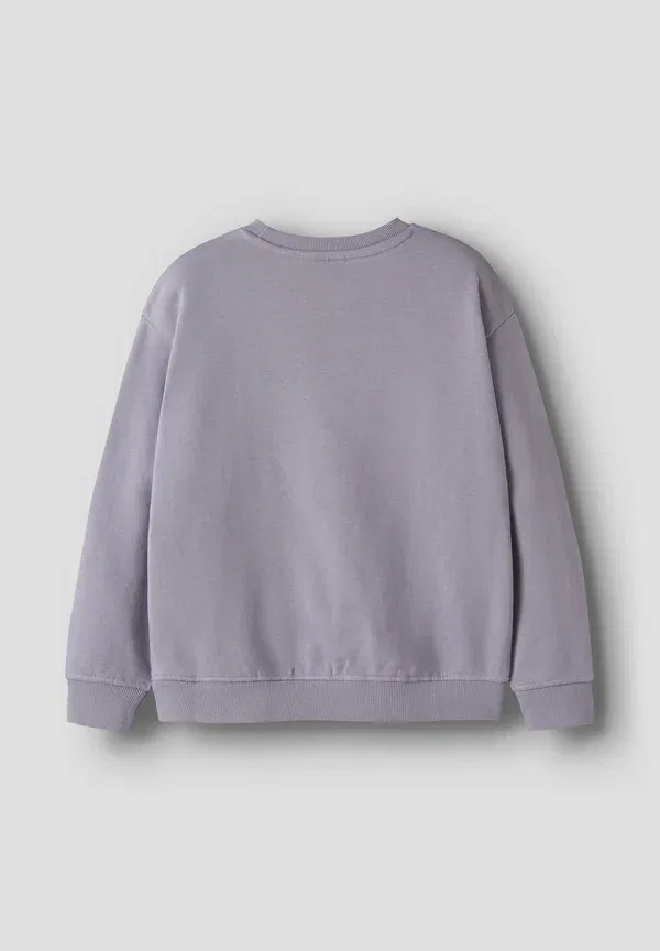 Свитшот с принтом Sweatshirt Name It, Lavender Gray, серый — фото 2