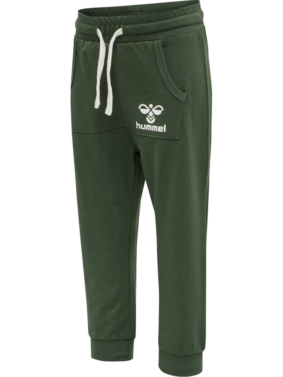 Детские спортивные штаны с регулируемой талией Hmlfutte Hummel, Grun Dunkelgrun — фото 4