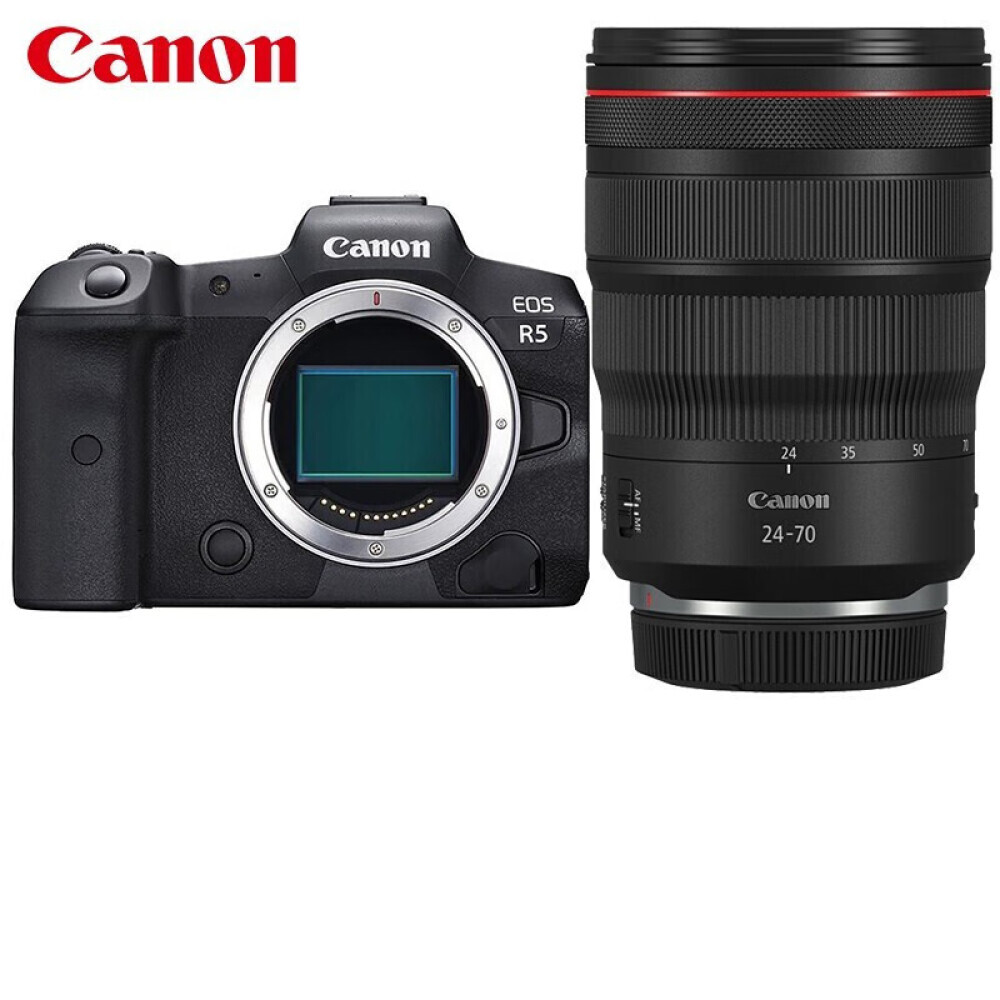 

Фотоаппарат Canon EOS R5 RF 24-70mm с картой памяти на 512G