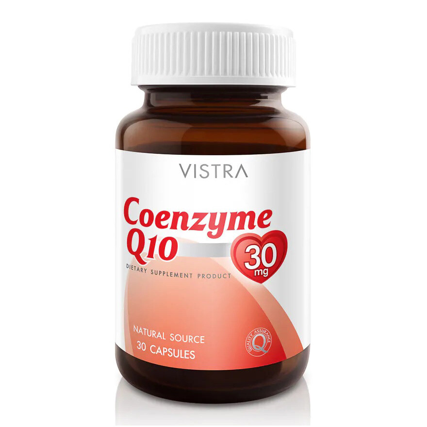 

Коэнизм Vistra Coenzyme Q10, 30 мг 30 капсул