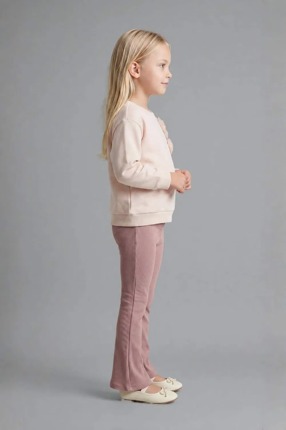Комплект из 2 предметов с принтом Defacto, розовый — фото 2