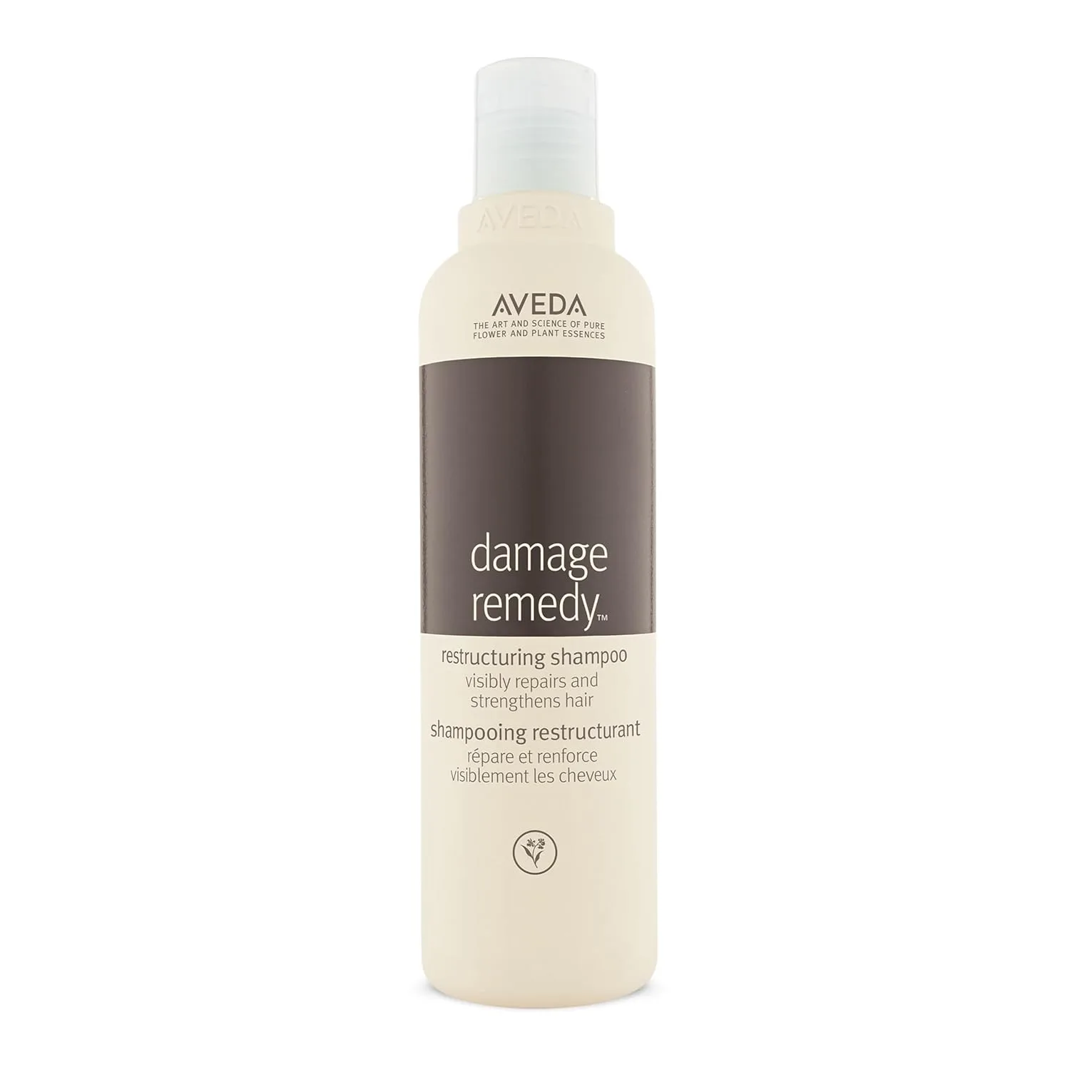 Восстанавливающий шампунь Aveda Damage Remedy для поврежденных волос | Восстанавливает и укрепляет поврежденные волосы | С протеином киноа | 92% натуральных ингредиентов, 240 мл