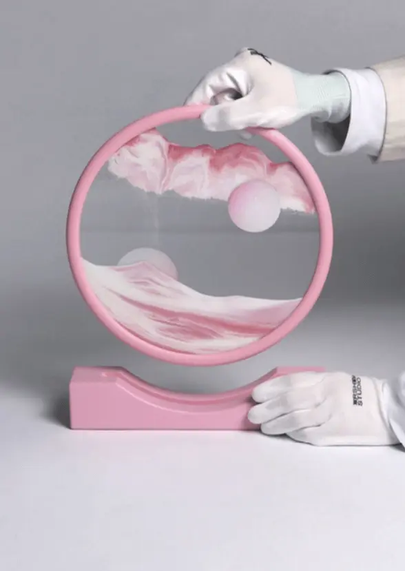 

Скульптура Daniel Arsham Sand Circle, розовый